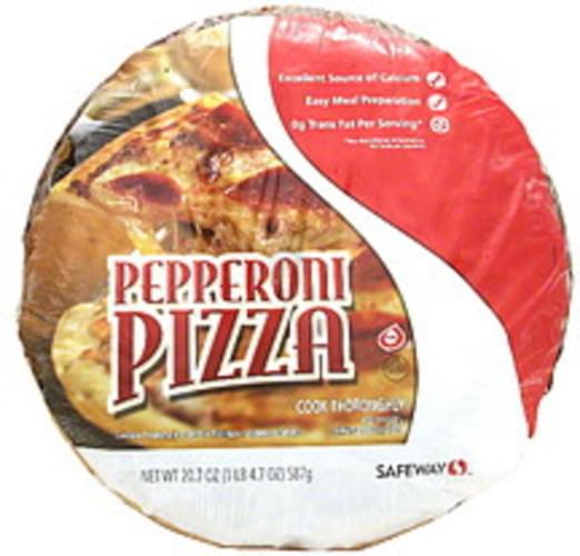 Safeway Pepperoni Pizza 20.7 oz, Nutrition Information Innit