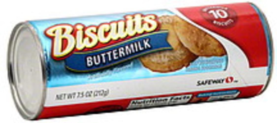 Safeway Buttermilk Biscuits 10 ea, Nutrition Information Innit