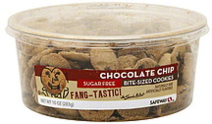 Safeway BiteSized, Sugar Free, Chocolate Chip Cookies 10 oz