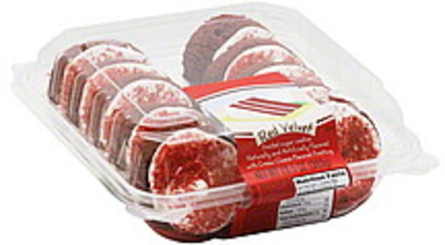Safeway Red Velvet Frosted Sugar Cookies 13.5 oz, Nutrition