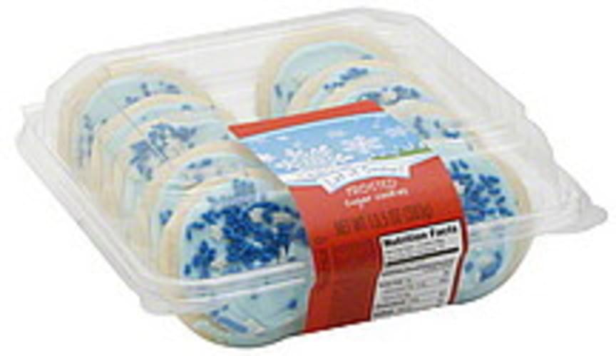Safeway Sugar, Frosted, Let It Snow Cookies 13.5 oz, Nutrition
