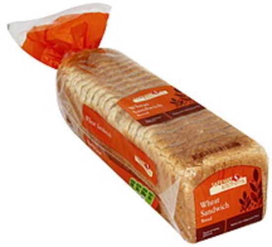 Safeway Kitchens Sandwich, Wheat Bread 24 oz, Nutrition Information