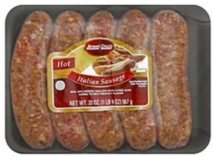 Jewel Osco Hot, Bulk Italian Sausage 20 oz, Nutrition Information Innit