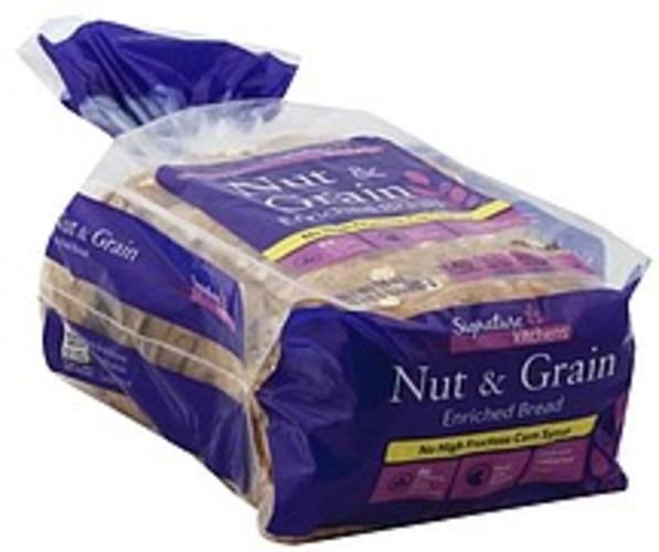 Signature Select Nuts & Grain Bread 24 oz, Nutrition Information Innit