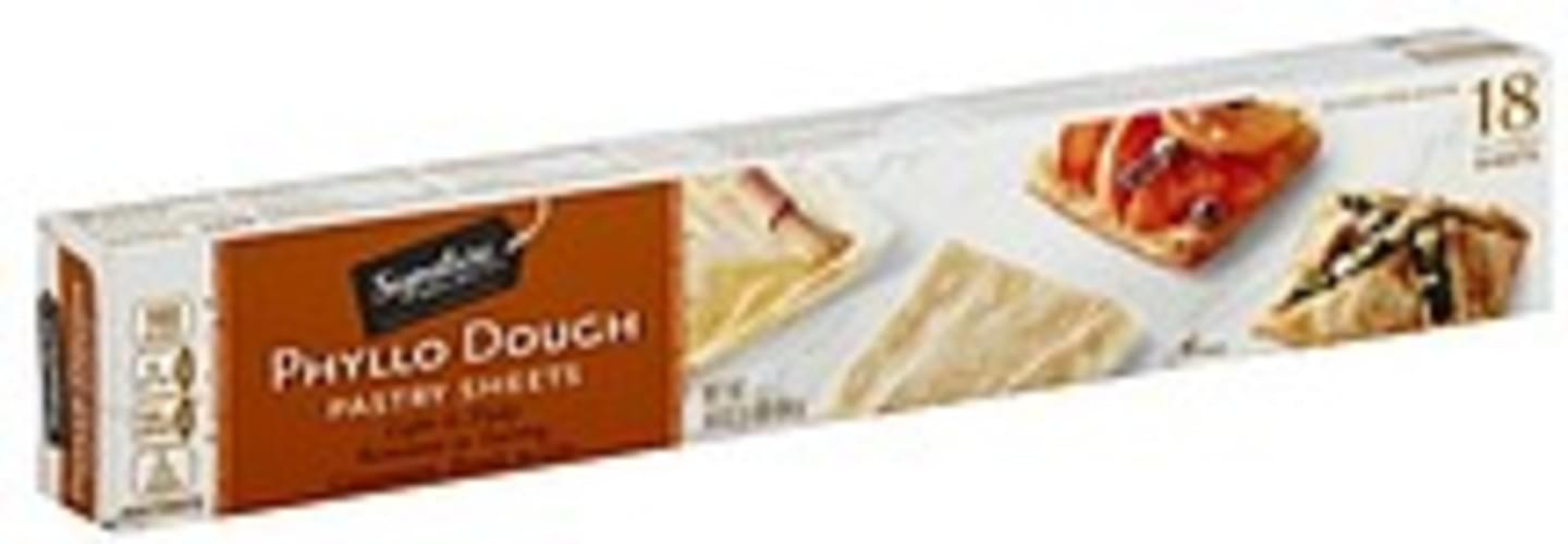Signature Select Phyllo Dough Pastry Sheets 18 Ea Nutrition signature-select-phyllo-dough-pastry-sheets-18-ea-nutrition