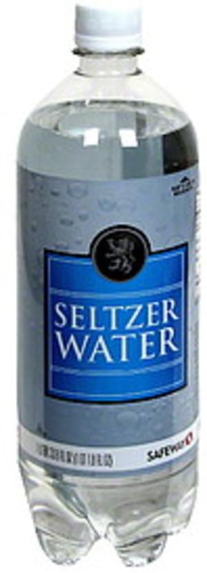 Safeway Seltzer Water - 33.8 oz