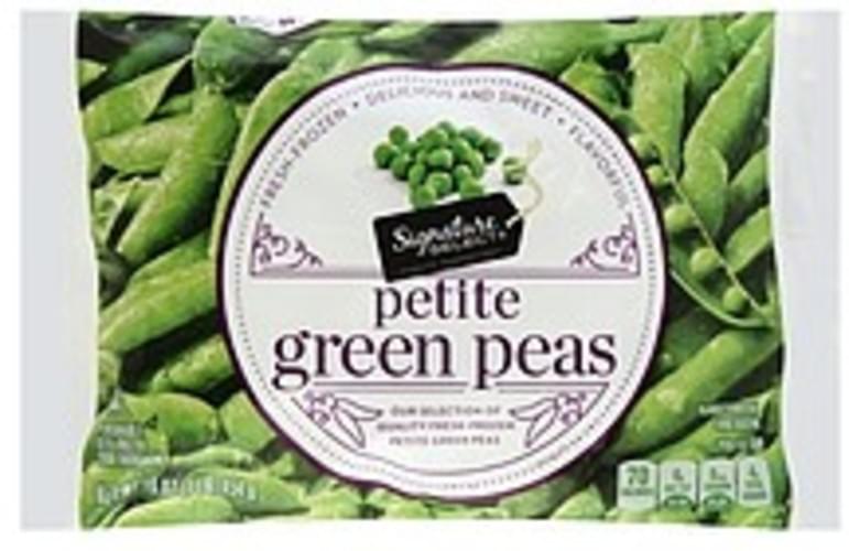 Signature Select Petite Green Peas 16 oz, Nutrition Information Innit