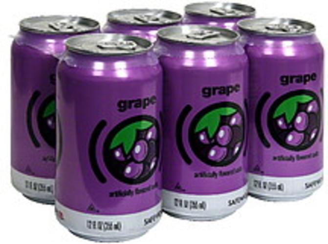 Safeway Grape Flavored Soda 6 ea, Nutrition Information Innit