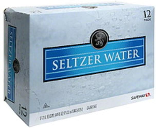 Safeway Seltzer Water - 12 ea