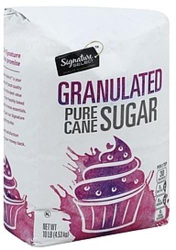 Signature Select Pure, Granulated Cane Sugar - 10 lb