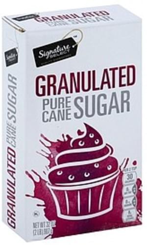Signature Select Pure Cane, Granulated Sugar - 32 oz