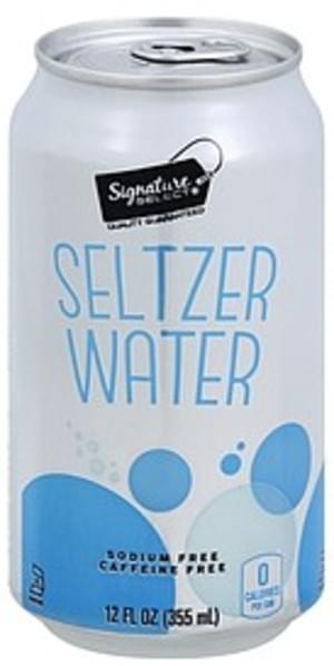 Signature Select Seltzer Water - 12 oz