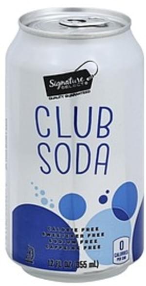 Signature Select Club Soda - 12 oz