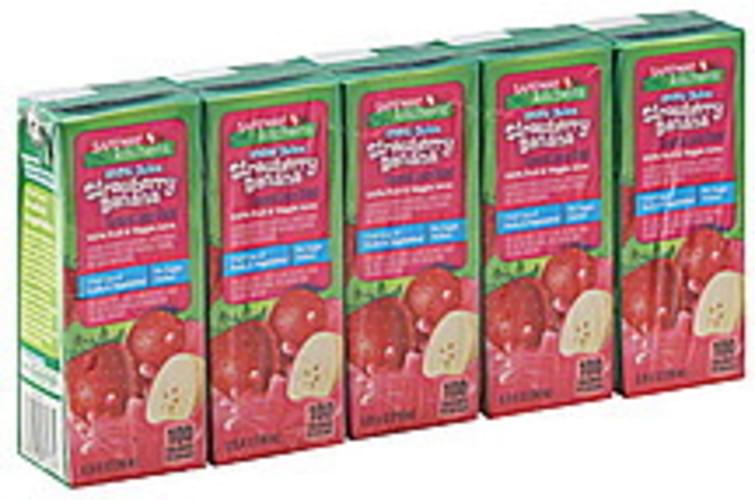 Safeway Strawberry Banana 100 Juice 5 ea, Nutrition Information Innit