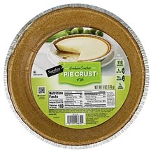Signature Select Graham Cracker, 9 Inch Size Pie Crust 6 oz