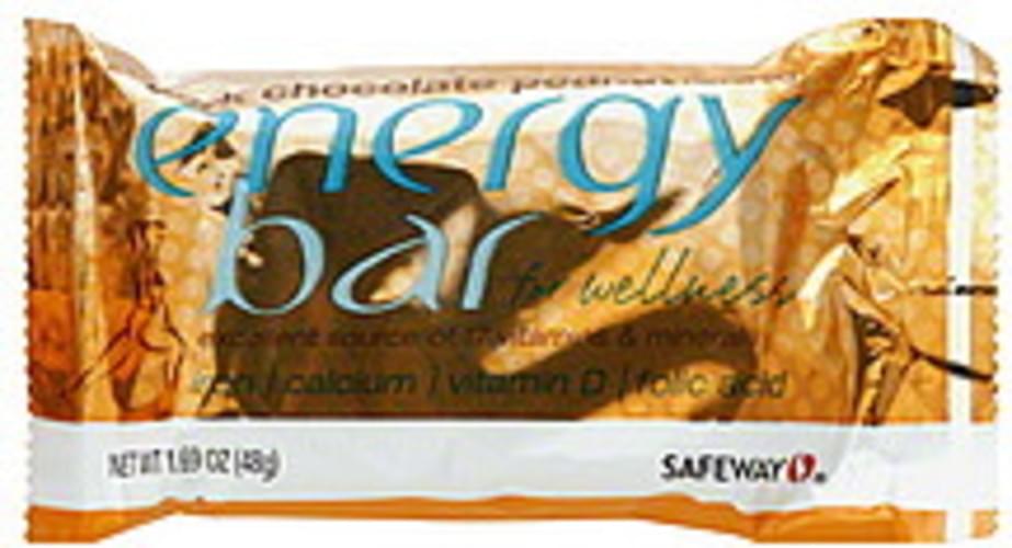 Safeway Dark Chocolate Peanut Flavored Energy Bar - 1.69 oz