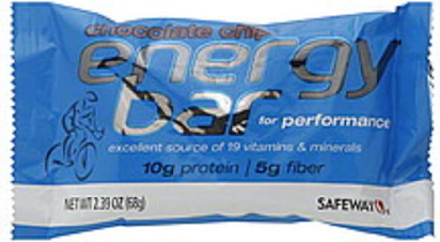 Safeway Chocolate Chip Energy Bar - 2.39 oz