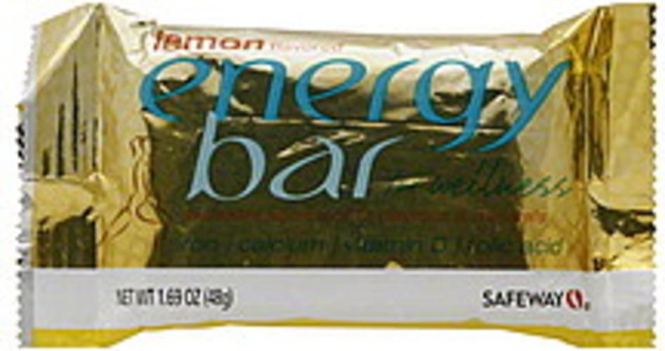 Safeway Lemon Flavored Energy Bar - 1.69 oz