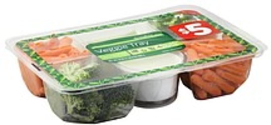 Signature Farms with Ranch Dip Veggie Tray 24 oz, Nutrition