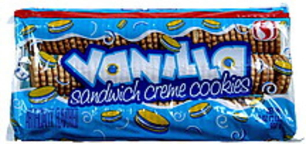Safeway Vanilla Sandwich Creme Cookies 32 oz, Nutrition Information