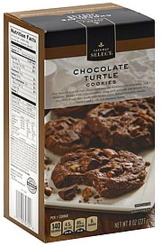Safeway Select Chocolate Turtle Cookies - 8 oz, Nutrition Information ...