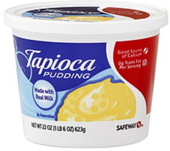 Safeway Tapioca Pudding 22 oz, Nutrition Information Innit