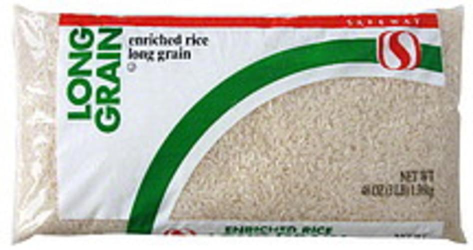 Safeway Long Grain Enriched Rice 48 oz, Nutrition Information Innit