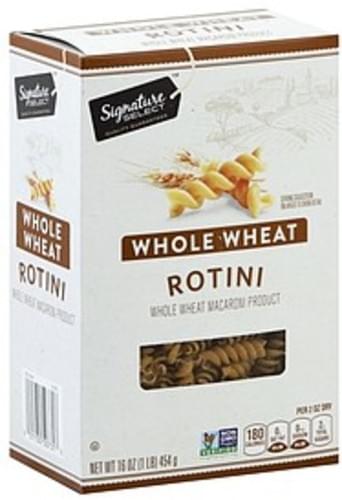 Signature Select Whole Wheat Rotini - 16 oz