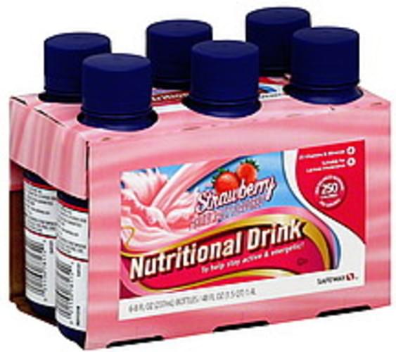 Safeway Strawberry Nutritional Drink 6 Ea Nutrition Information Innit safeway-strawberry-nutritional-drink-6-ea-nutrition-information-innit