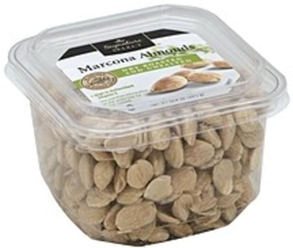 Signature Select Marcona, Dry Roasted and Unsalted Almonds 12.5 oz