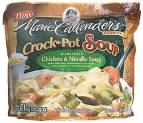 Marie Callenders Homestyle Chicken & Noodle Crock Pot Soup ...