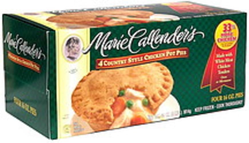 Marie Callender's Country Style Chicken Pot Pies Chicken Pot Pies 4