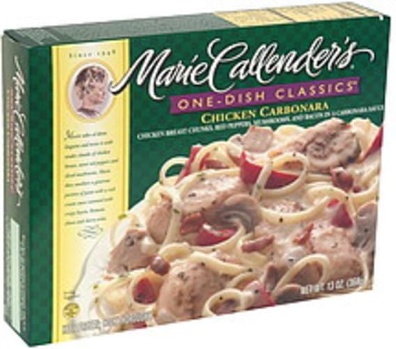 Marie Callender s Chicken Carbonara 13 Oz Nutrition Information Innit Marie Callender s Chicken Carbonara 13 Oz Nutrition Information Innit
