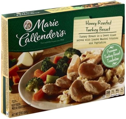 Marie Callenders Honey Roasted Turkey Breast - 13 oz, Nutrition ...