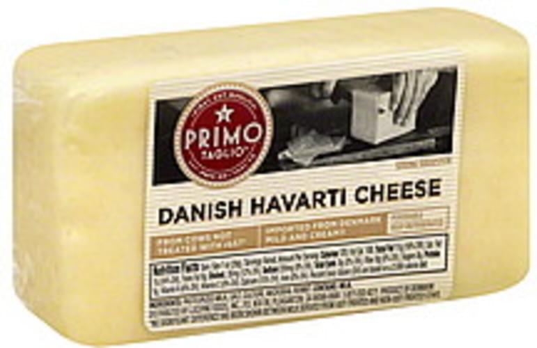 Primo Taglio Danish Havarti Cheese 1 ea, Nutrition Information Innit