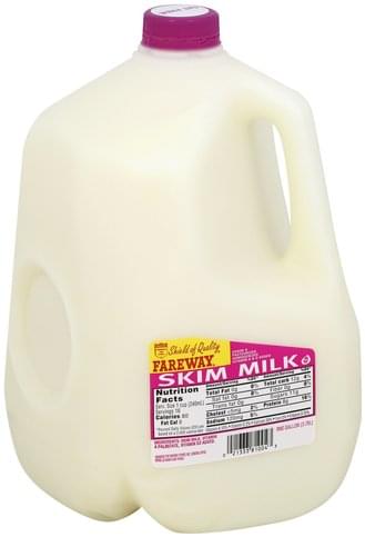 calories in skim milk calories in skim milk
