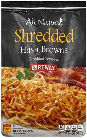 Fareway Shredded Hash Browns - 28 oz