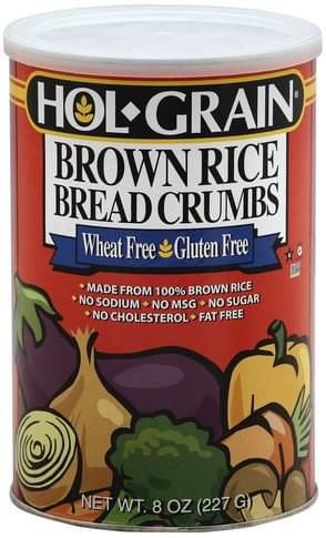 Hol Grain Brown Rice Bread Crumbs - 8 oz