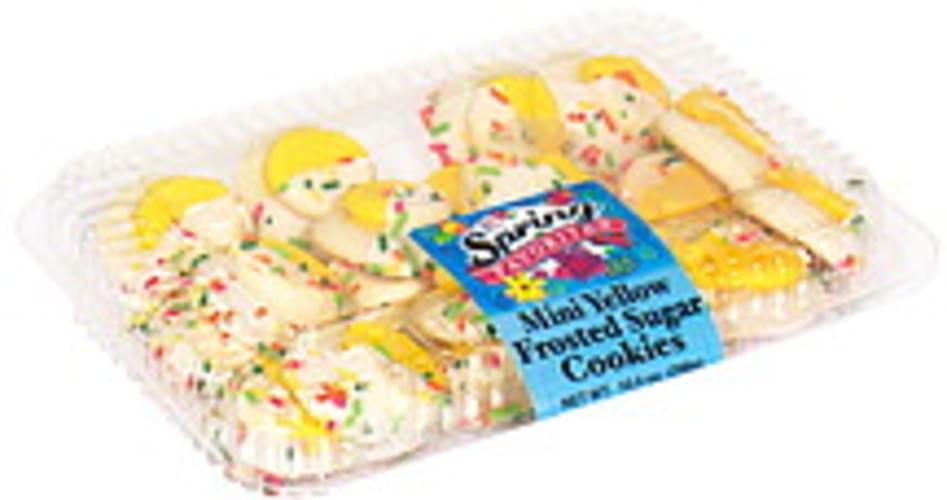Parco Mini Yellow Frosted Sugar Cookies 10.5 oz, Nutrition