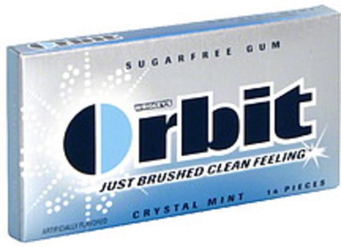 Orbit Sugarfree Crystal Mint Gum 14 Ea Nutrition Information Innit Orbit Sugarfree Crystal Mint Gum 14 Ea Nutrition Information Innit