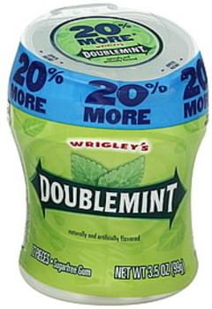 Doublemint Sugar Free Gum 72 ea Nutrition Information Innit Doublemint Sugar Free Gum 72 ea Nutrition Information Innit
