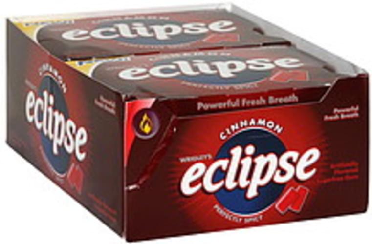 Eclipse Sugarfree, Perfectly Spicy Cinnamon Gum 12 ea, Nutrition