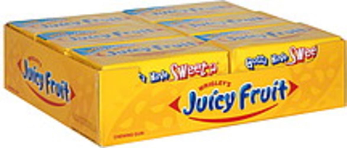 Juicy Fruit Gum 12 ea, Nutrition Information Innit