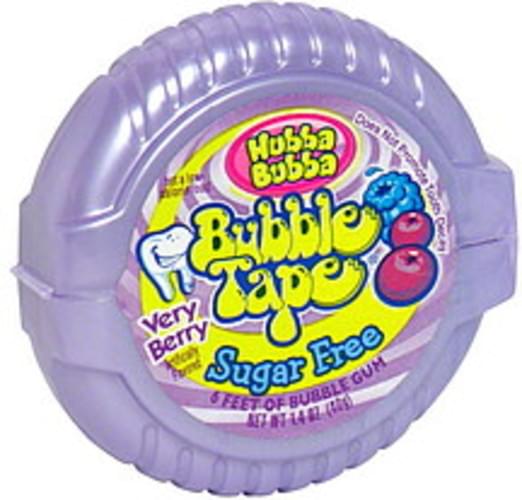 Hubba Bubba Very Berry, Sugar Free Bubble Gum 1.4 oz, Nutrition