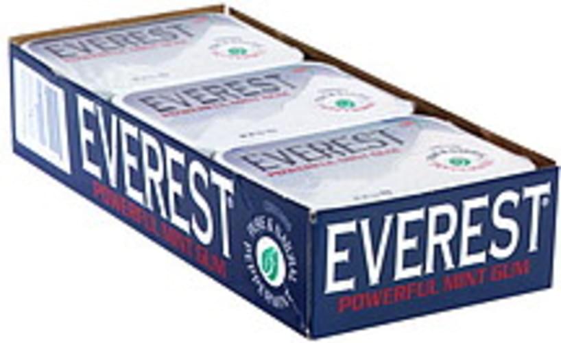 Everest Powerful Mint Gum 1.5 oz, Nutrition Information Innit