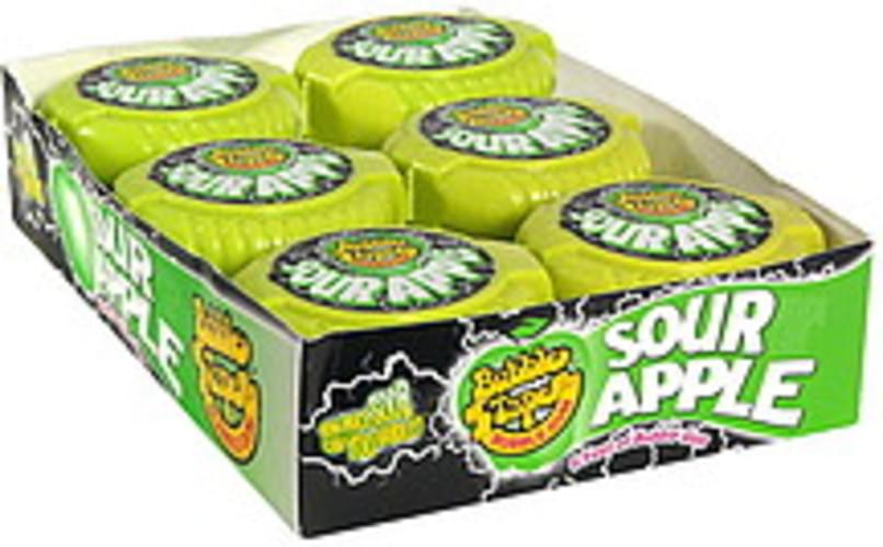 Bubble Tape Sour Apple Bubble Gum 12 ea, Nutrition Information Innit