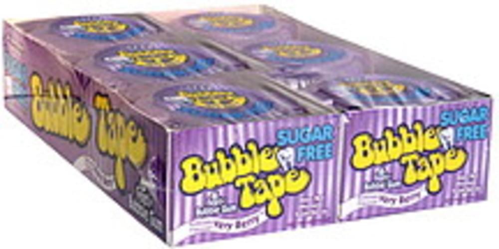 Bubble Tape Very Berry, Sugar Free Bubble Gum 12 ea, Nutrition