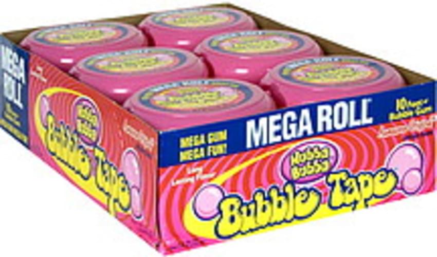 Bubble Tape Mega Roll, Awesome Original Bubble Gum 18 ea, Nutrition