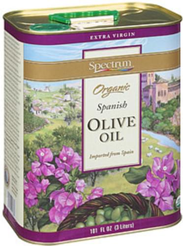 Spectrum Extra Virgin Organic Spanish Olive Oil - 101 oz
