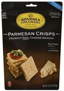 Sonoma Creamery Cheese Snacks Parmesan Crisps, Parmesan